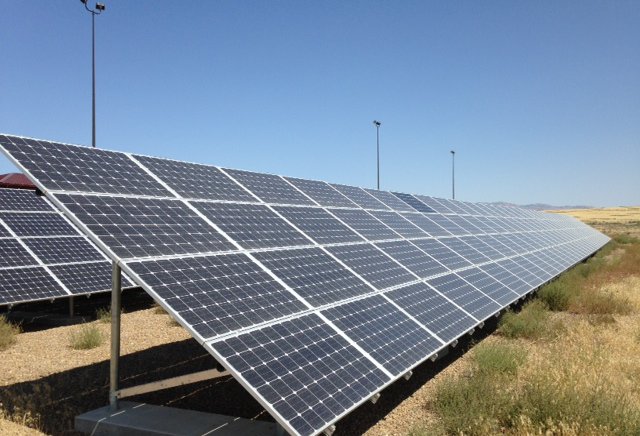 Idaho Commercial Solar Array Installation by Creative Energies